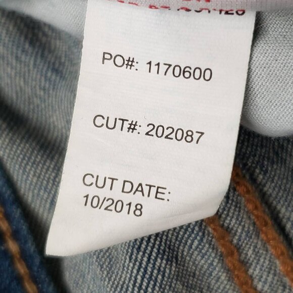 Torrid Bermuda Jeans Women's Distressed Frayed Medium Wash Stretchy Blue 20 - Picture 6 of 6